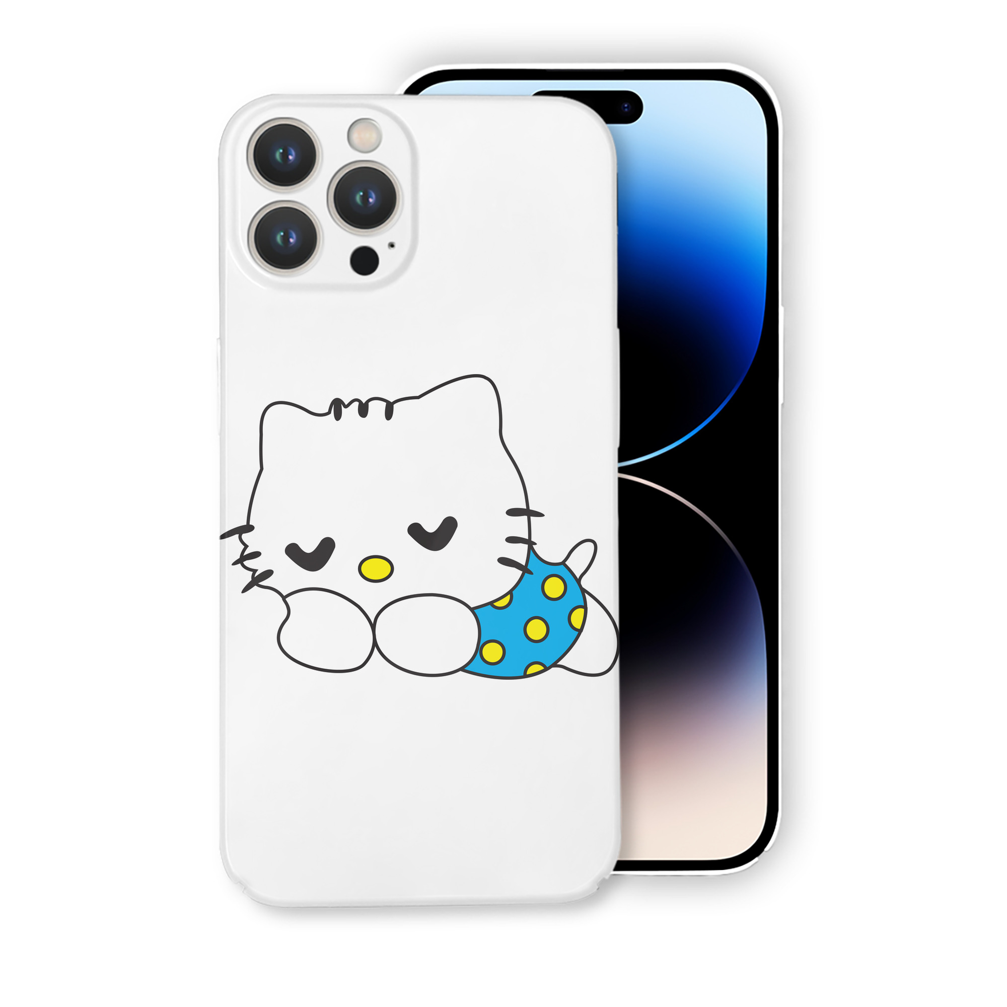 （画像用） Hello Kitty ハローキティ 【iPhone 14シリーズ対応】ハードケース